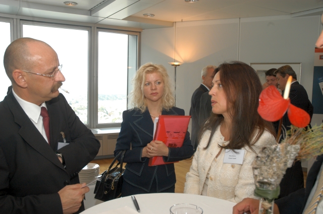 Wirtschaftstag des BVMW mit der Commerzbank Frankfurt am Main und dem Zentrum für Marketing des russischen Unternehmer – Verbandes RSPP, 05.09.2007 in Frankfurt/Main